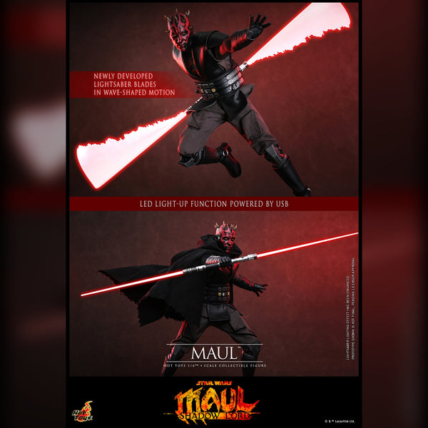 [PRE-ORDER DEPOSIT] Hot Toys - TMS187 Star Wars Maul - Shadow Lord - Maul Scale Figure - Simply Toys