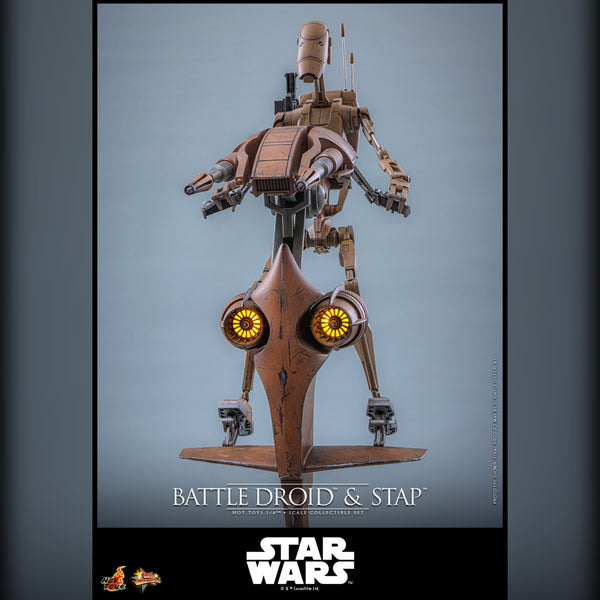 [PRE-ORDER DEPOSIT] Hot Toys - MMS887 Star Wars TPM - Battle Droid and STAP Sixth Scale Figure Set