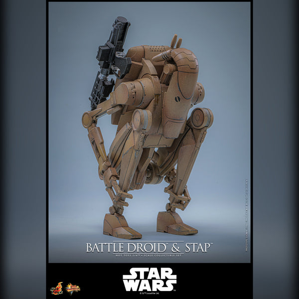 [PRE-ORDER DEPOSIT] Hot Toys - MMS887 Star Wars TPM - Battle Droid and STAP Sixth Scale Figure Set