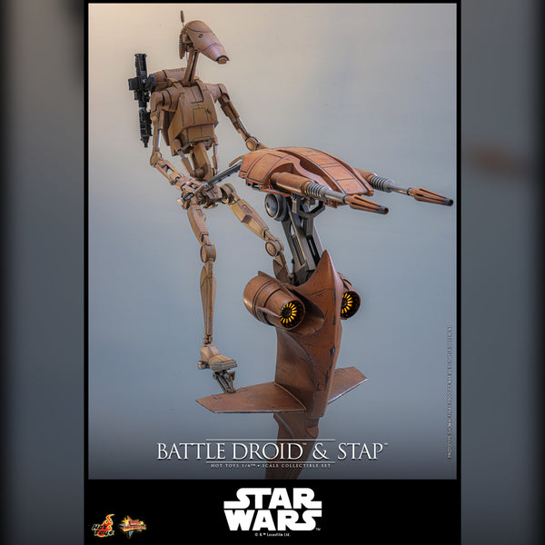 [PRE-ORDER DEPOSIT] Hot Toys - MMS887 Star Wars TPM - Battle Droid and STAP Sixth Scale Figure Set