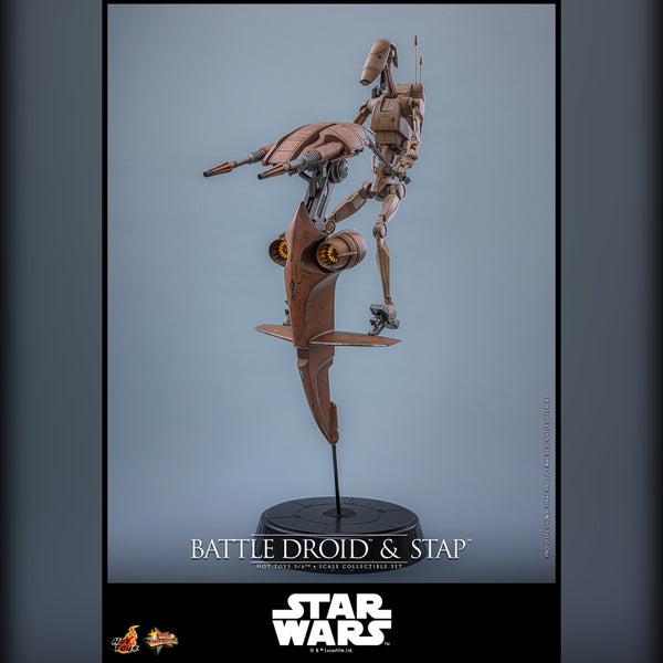 [PRE-ORDER DEPOSIT] Hot Toys - MMS887 Star Wars TPM - Battle Droid and STAP Sixth Scale Figure Set