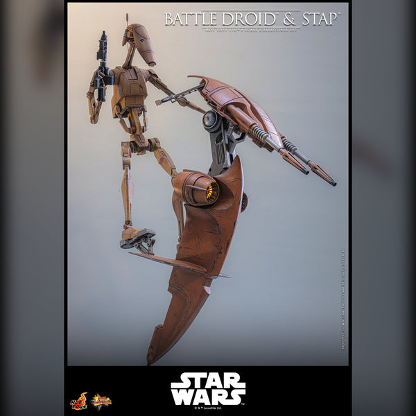 [PRE-ORDER DEPOSIT] Hot Toys - MMS887 Star Wars TPM - Battle Droid and STAP Sixth Scale Figure Set