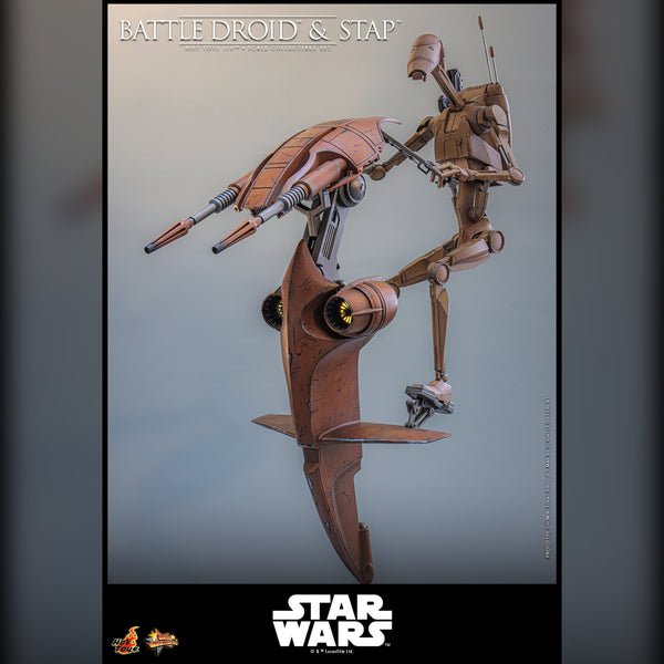 [PRE-ORDER DEPOSIT] Hot Toys - MMS887 Star Wars TPM - Battle Droid and STAP Sixth Scale Figure Set