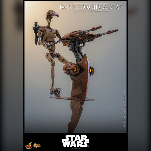 [PRE-ORDER DEPOSIT] Hot Toys - MMS887 Star Wars TPM - Battle Droid and STAP Sixth Scale Figure Set
