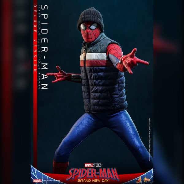 [PRE-ORDER DEPOSIT] Hot Toys - MMS893 Spider-Man: Brand New Day DX Ver Sixth Scale Figure