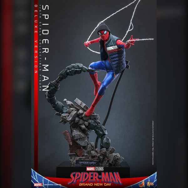 [PRE-ORDER DEPOSIT] Hot Toys - MMS893 Spider-Man: Brand New Day DX Ver Sixth Scale Figure