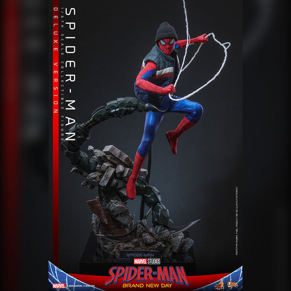 [PRE-ORDER DEPOSIT] Hot Toys - MMS893 Spider-Man: Brand New Day DX Ver Sixth Scale Figure