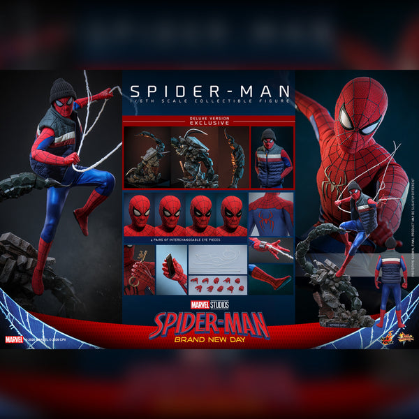 [PRE-ORDER DEPOSIT] Hot Toys - MMS893 Spider-Man: Brand New Day DX Ver Sixth Scale Figure