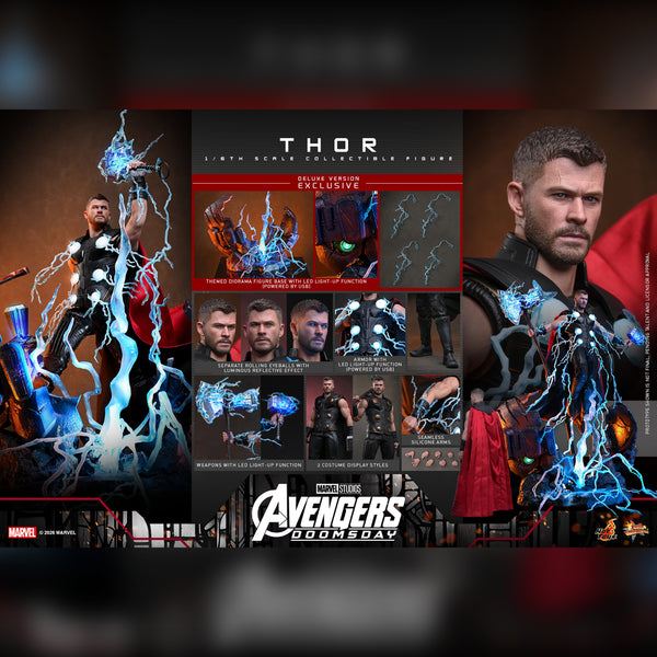 [PRE-ORDER DEPOSIT] Hot Toys - MMS919 Avengers:Doomsday Thor (Deluxe) Sixth Scale Figure