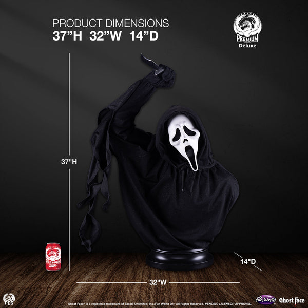 [PRE-ORDER DEPOSIT] PCS Ghost Face Deluxe Life Size Bust