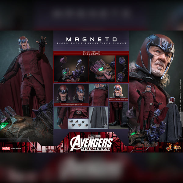[PRE-ORDER DEPOSIT] Hot Toys - MMS913 Avengers:Doomsday Magneto (Deluxe Ver) Sixth Scale Figure