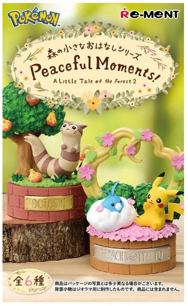 Re-Ment Pokemon A Little Tale of the Forest 2 (Set of 6)