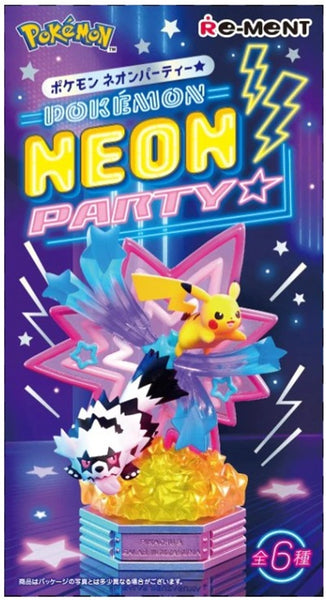 Re-Ment Pokemon Neon Party (Set of 6)