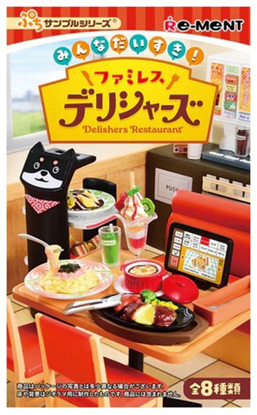 Re-Ment Delishers Restaurant (Set of 8) - Simply Toys