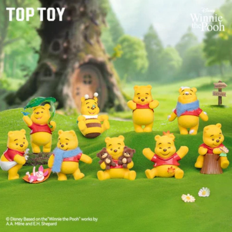 Top Toy: Disney - Winnie the Pooh Happy Time Series Figures Blind Box