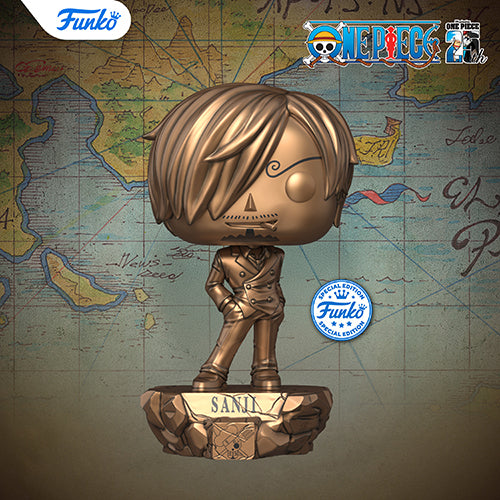 Funko Pop! Plus One Piece #2017 Sanji Statue (Bronze Finish