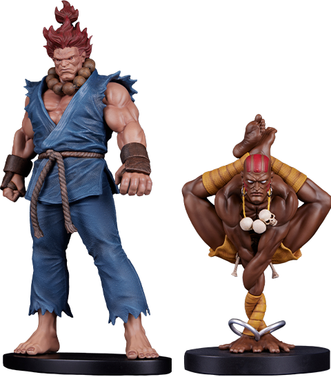 [PRE-ORDER] PCS / Sideshow Collectibles - Street Fighter 1:10 Scale Collectible Set - Street Jam: Akuma & Dhalsim
