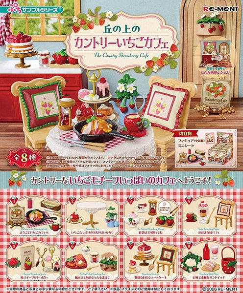 Re-Ment Original Strawberry Café (Set of 8) - Simply Toys