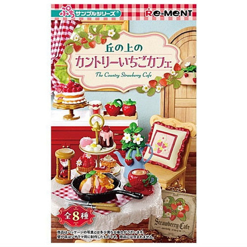 Re-Ment Original Strawberry Café (Set of 8) - Simply Toys
