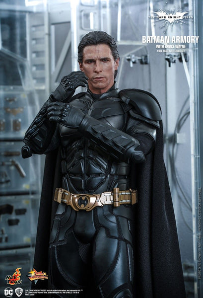 [PRE-ORDER] Hot Toys - MMS702 DC Comics 1/6th Scale Collectible Set - The Dark Knight Rises: Batman Armory with Bruce Wayne