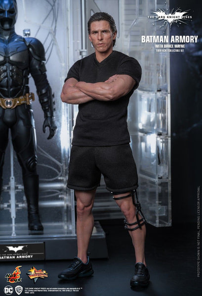 [PRE-ORDER] Hot Toys - MMS702 DC Comics 1/6th Scale Collectible Set - The Dark Knight Rises: Batman Armory with Bruce Wayne