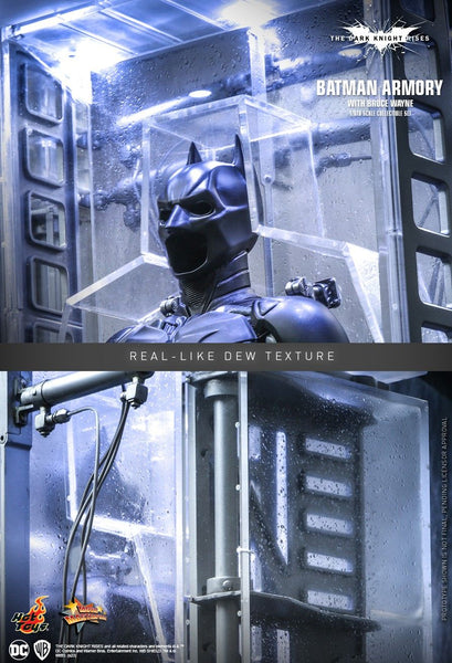 [PRE-ORDER] Hot Toys - MMS702 DC Comics 1/6th Scale Collectible Set - The Dark Knight Rises: Batman Armory with Bruce Wayne