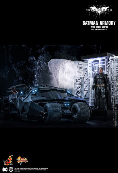 [PRE-ORDER] Hot Toys - MMS702 DC Comics 1/6th Scale Collectible Set - The Dark Knight Rises: Batman Armory with Bruce Wayne