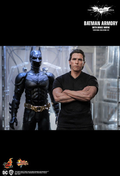 [PRE-ORDER] Hot Toys - MMS702 DC Comics 1/6th Scale Collectible Set - The Dark Knight Rises: Batman Armory with Bruce Wayne