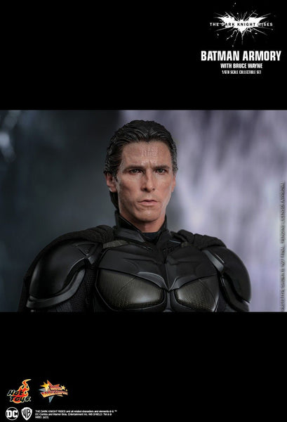 [PRE-ORDER] Hot Toys - MMS702 DC Comics 1/6th Scale Collectible Set - The Dark Knight Rises: Batman Armory with Bruce Wayne