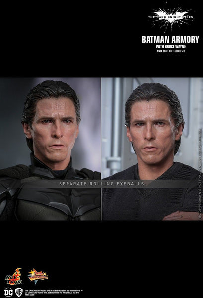 [PRE-ORDER] Hot Toys - MMS702 DC Comics 1/6th Scale Collectible Set - The Dark Knight Rises: Batman Armory with Bruce Wayne