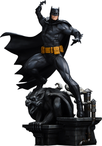 [PRE-ORDER] Tweeterhead / Sideshow Collectibles - DC Comics Sixth Scale Maquette - Batman (Black and Gray Edition)