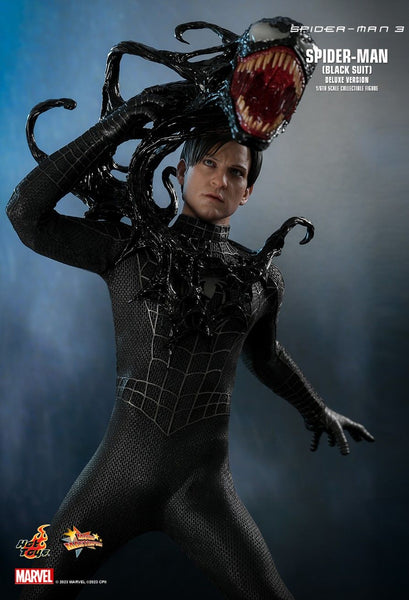 [PRE-ORDER] Hot Toys - MMS728 Marvel 1/6th Scale Collectible Figure - Spider-Man 3: Spider-Man (Black Suit) [Deluxe Version]