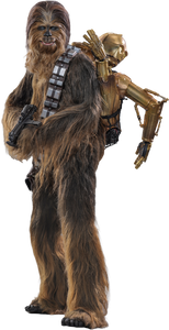 [PRE-ORDER] Hot Toys - MMS766 Star Wars 1/6th Scale Collectible Figure - Chewbacca with Disassembled C-3PO