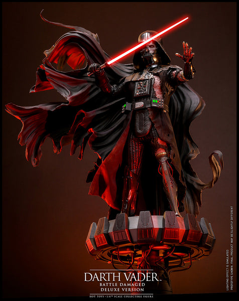 [PRE-ORDER] Hot Toys - DX45 Star Wars 1/6th Scale Collectible Figure - Darth Vader (Battle Damaged) Deluxe