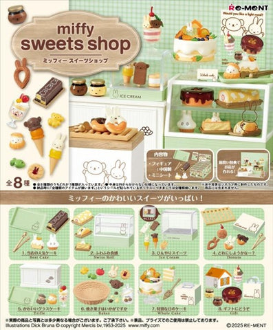 Re-ment Miffy Sweets Shop (Set of 8)
