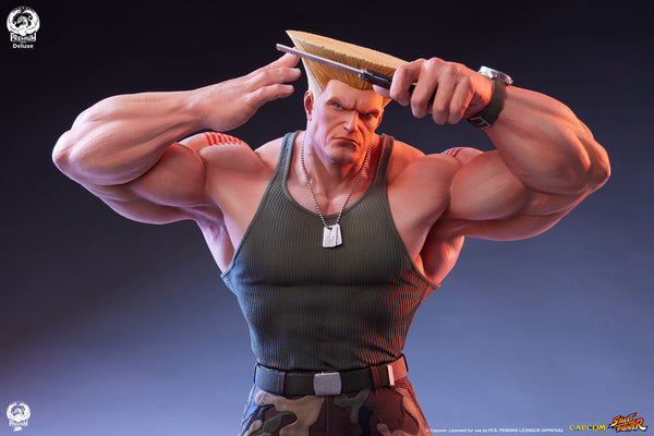 [PRE-ORDER] PCS / Sideshow Collectibles - Street Fighter Quarter Scale Statue - Guile [Deluxe Edition]