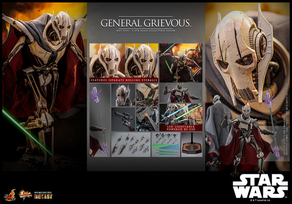 [PRE-ORDER] Hot Toys - MMS760D67 Star Wars 1/6th Scale Collectible Figure - General Grievous