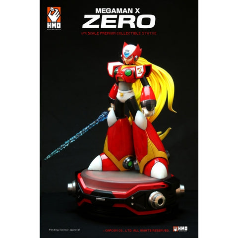 HMO Collectibles - 1/4 scale Zero (red) Megaman X