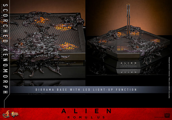 Hot Toys - MMS784 Alien Romulus 1/6th Scale Collectible Figure - Scorched Xenomorph