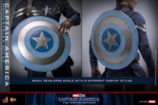 Hot Toys - MMS783 CA:TWS 1/6th Scale Collectible Figure - Captain America (Stealh STRIKE) 2.0