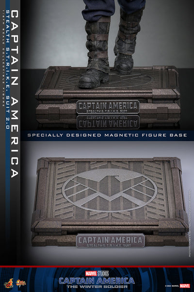 Hot Toys - MMS783 CA:TWS 1/6th Scale Collectible Figure - Captain America (Stealh STRIKE) 2.0