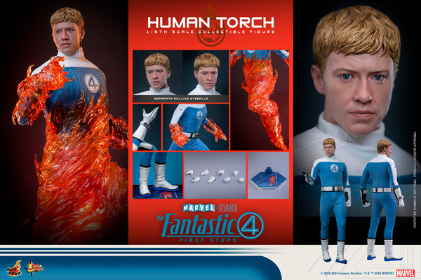 [PRE-ORDER DEPOSIT] Hot Toys - MMS829 Fantastic Four FS - Human Torch Sixth Scale Figure