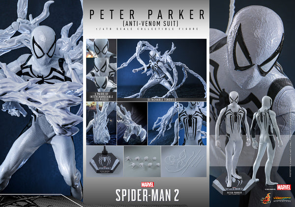 Hot Toys - VGM69 Spider-Man 2 1/6th Scale Collectible Figure - Peter Parker (Anti-Venom)