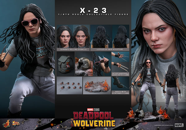 Hot Toys - MMS781 Marvel 1/6th Scale Collectible Figure - D&P X-23