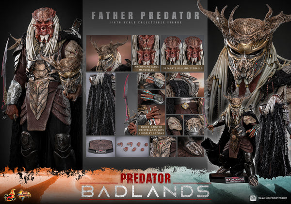[PRE-ORDER DEPOSIT] Hot Toys - MMS863 Predator: Badlands Njohrr Father Predator Sixth Scale Figure