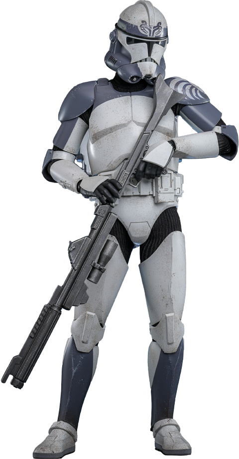 Hot Toys - TMS142 Star Wars 1/6th Scale Collectible Figure - 104th Battalion Wolfpack Clone Trooper