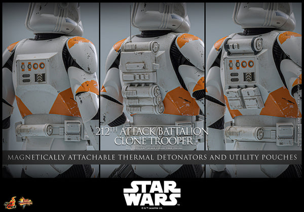 [PRE-ORDER DEPOSIT] Hot Toys - MMS851/MMS852 SW RotS 212th Attack Battalion Clone Trooper Figure
