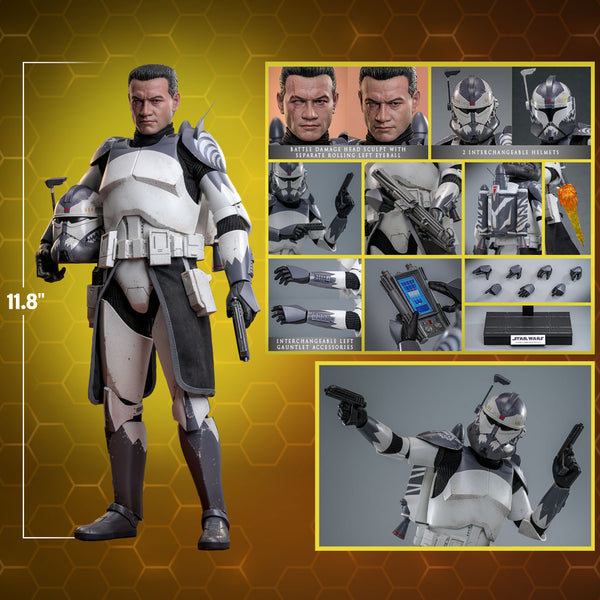 Hot Toys - TMS141 Star Wars 1/6th Scale Collectible Figure - Clone Commander Wolffe