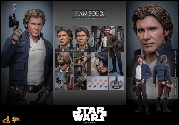 [PRE-ORDER DEPOSIT] Hot Toys - MMS846 ESB- Han Solo Sixth Scale Figure