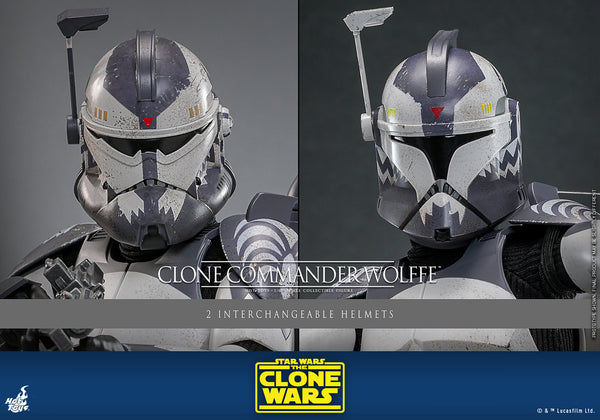 Hot Toys - TMS141 Star Wars 1/6th Scale Collectible Figure - Clone Commander Wolffe